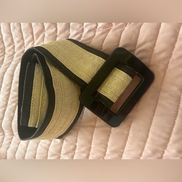 Wide straw belt - Picture 4 of 7